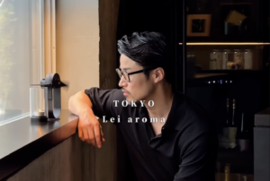 DAIさんが東京・代々木上原のLei In Praise of Shadows Flagship Storeを紹介するInstagram Reelの一場面